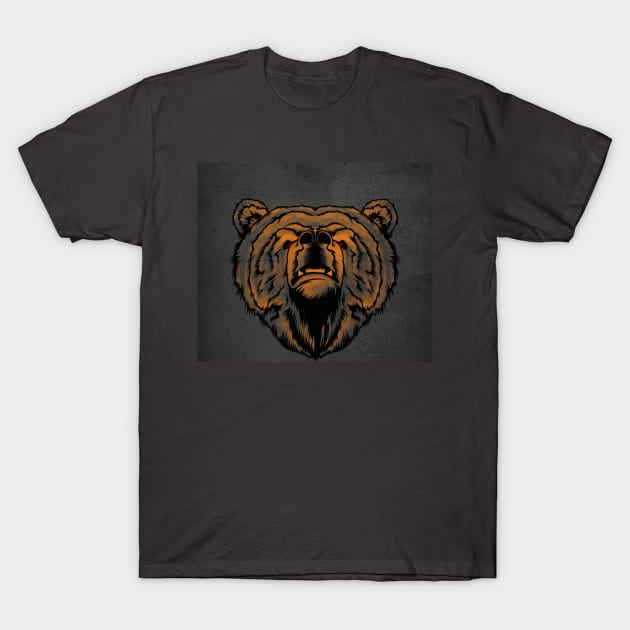 Bear T-Shirt by daghlashassan